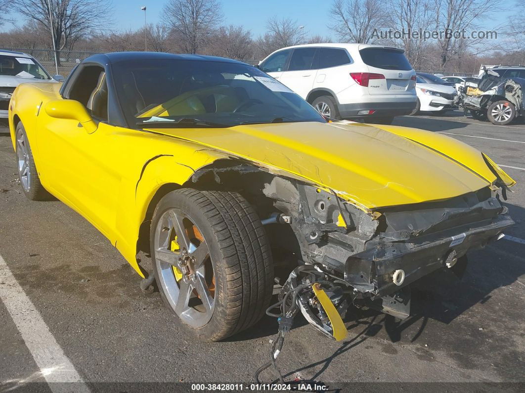 2006 Chevrolet Corvette   Yellow vin: 1G1YY26U465110426