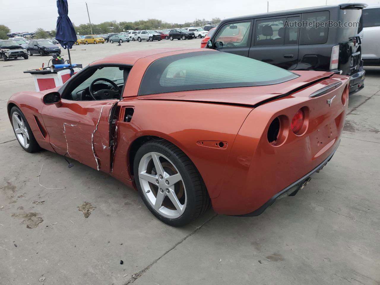 2006 Chevrolet Corvette  Orange vin: 1G1YY26U465114816