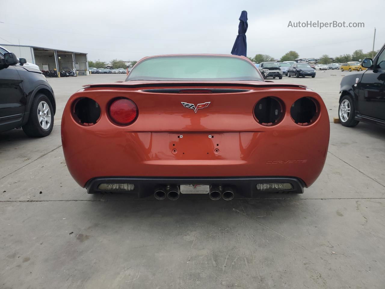 2006 Chevrolet Corvette  Orange vin: 1G1YY26U465114816