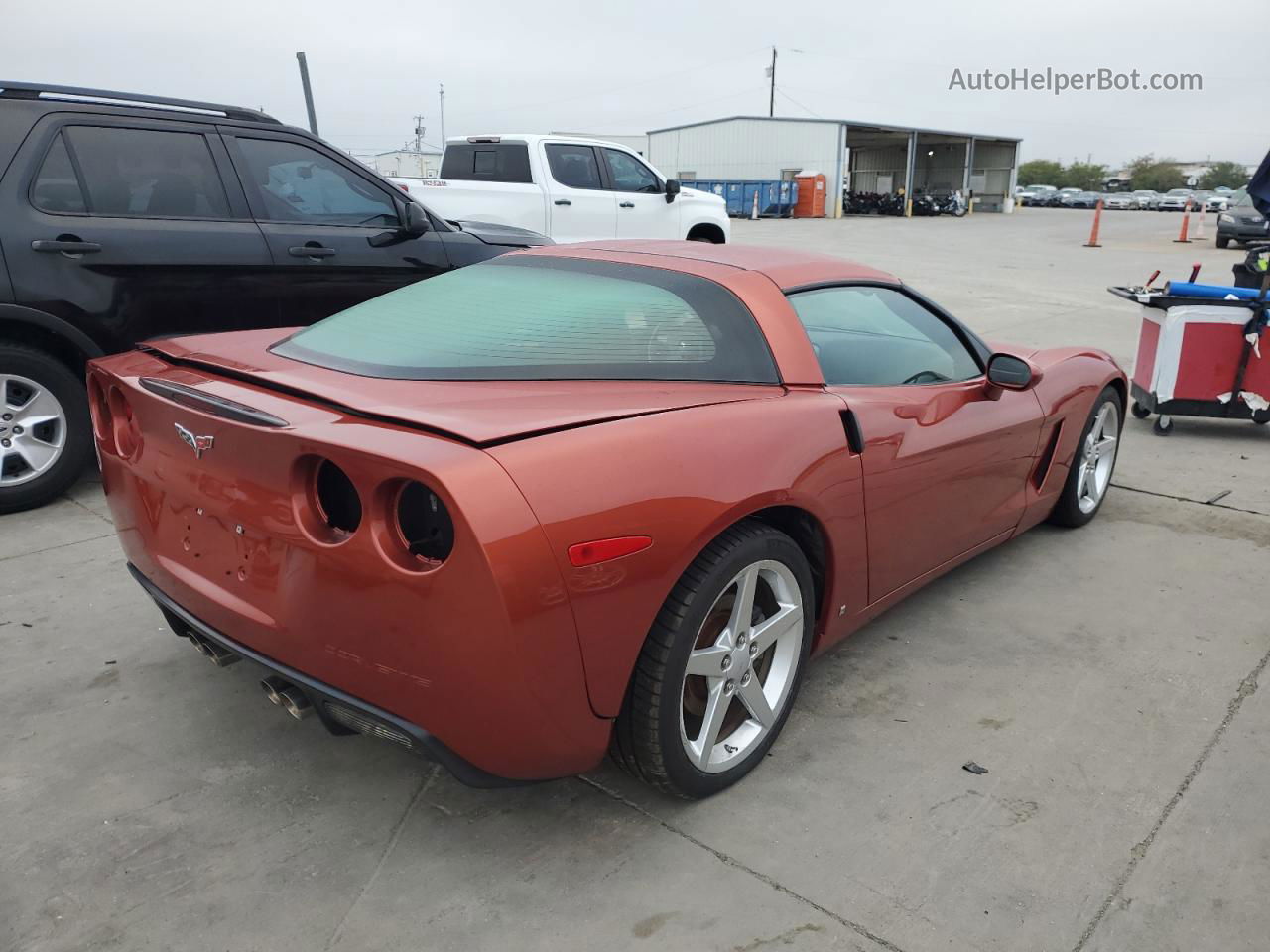 2006 Chevrolet Corvette  Orange vin: 1G1YY26U465114816