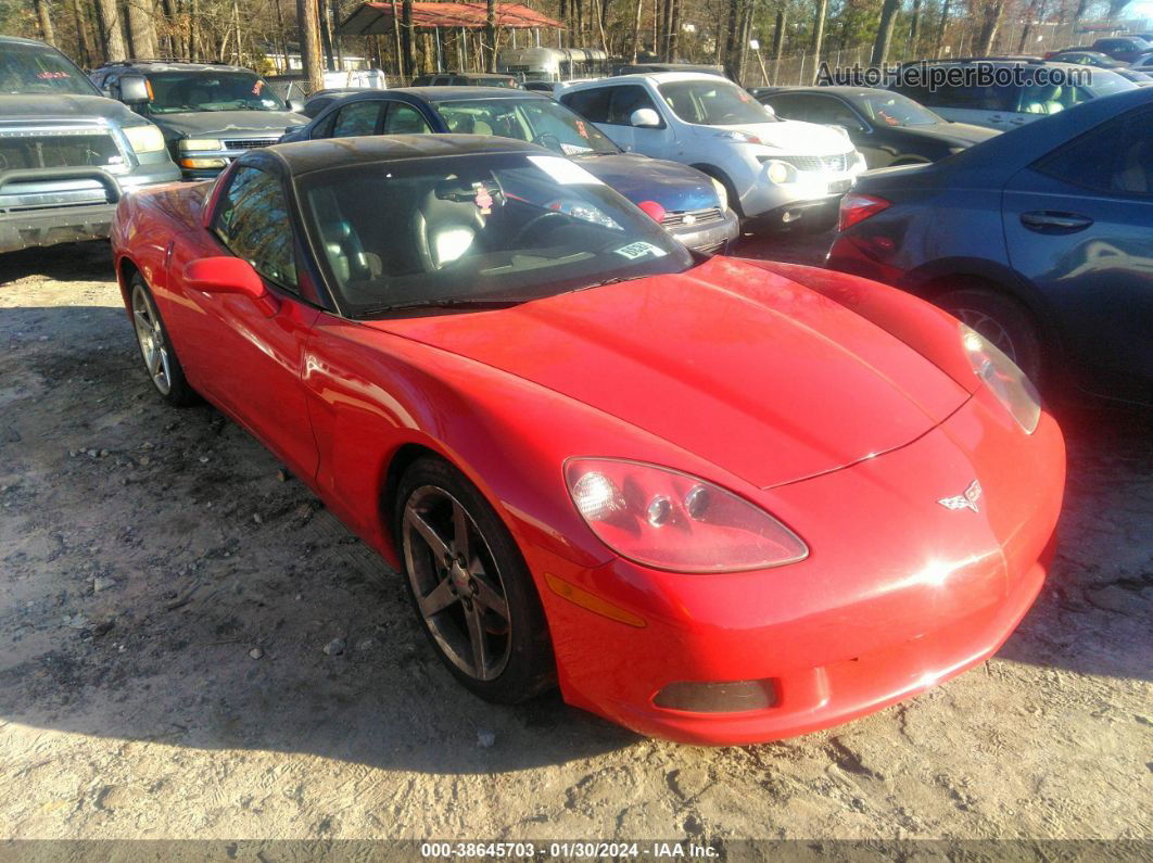 2006 Chevrolet Corvette   Red vin: 1G1YY26U565104957