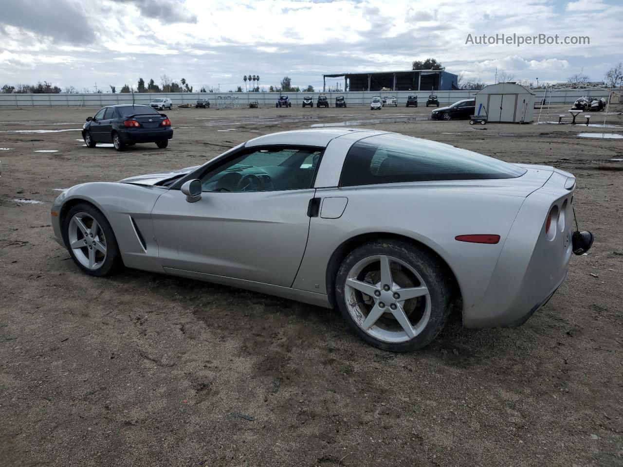 2006 Chevrolet Corvette  Silver vin: 1G1YY26U565105347