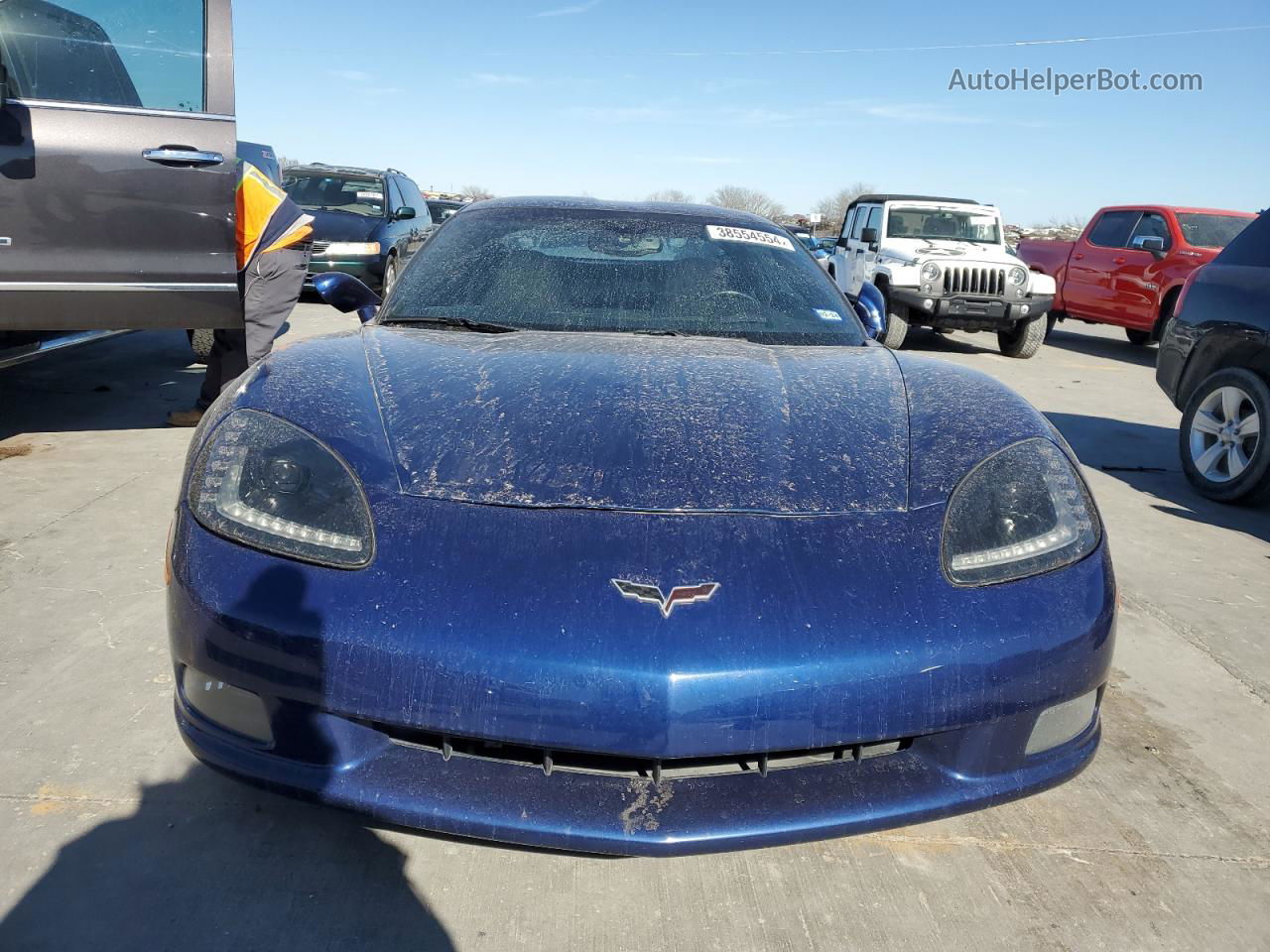 2006 Chevrolet Corvette  Blue vin: 1G1YY26U665126126