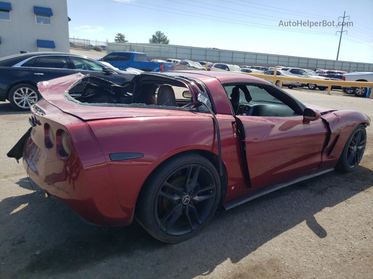 2006 Chevrolet Corvette  Red vin: 1G1YY26U665129074