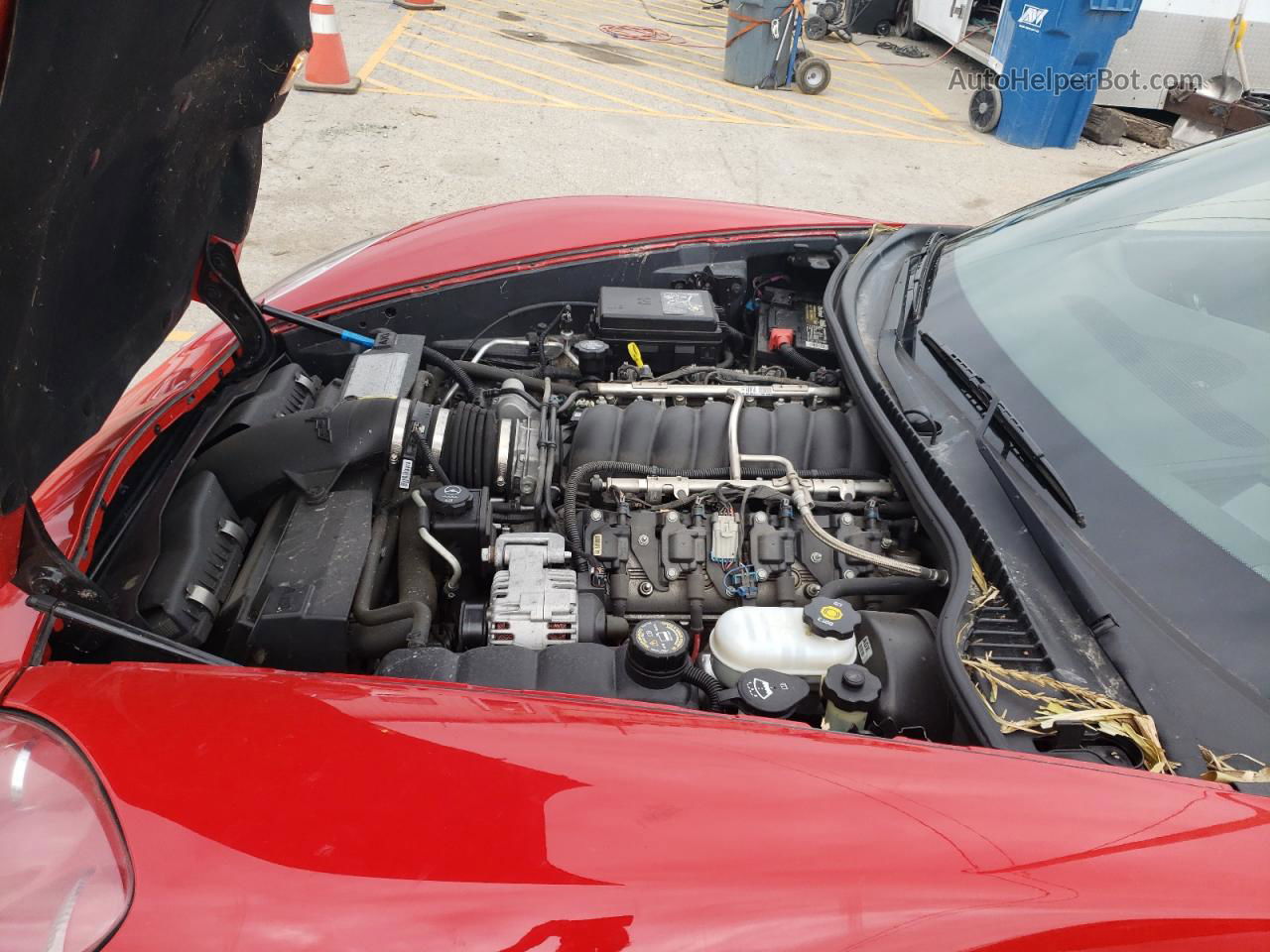 2006 Chevrolet Corvette  Red vin: 1G1YY26U765102790