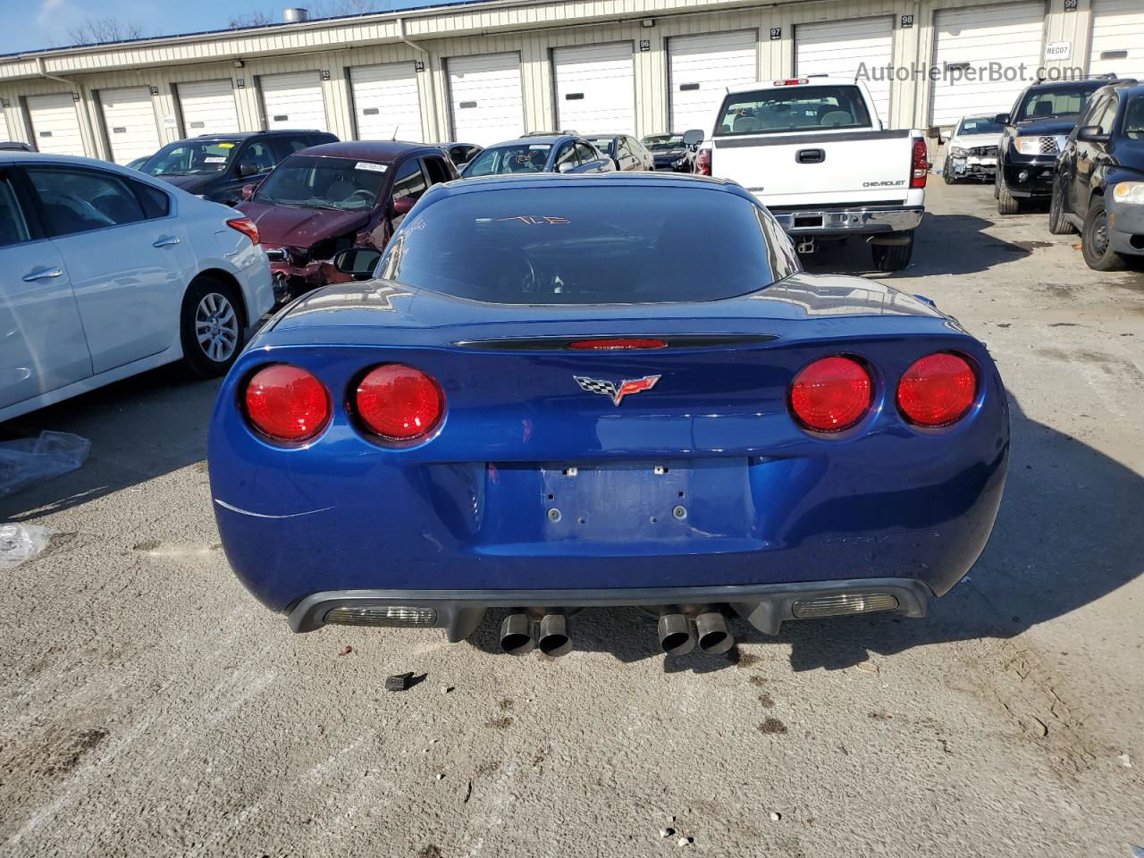 2006 Chevrolet Corvette  Blue vin: 1G1YY26U765110789