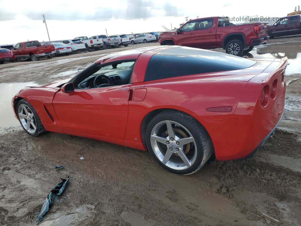 2006 Chevrolet Corvette  Red vin: 1G1YY26U765118259