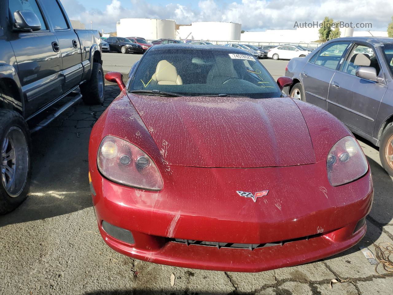 2006 Chevrolet Corvette  Red vin: 1G1YY26U765120495