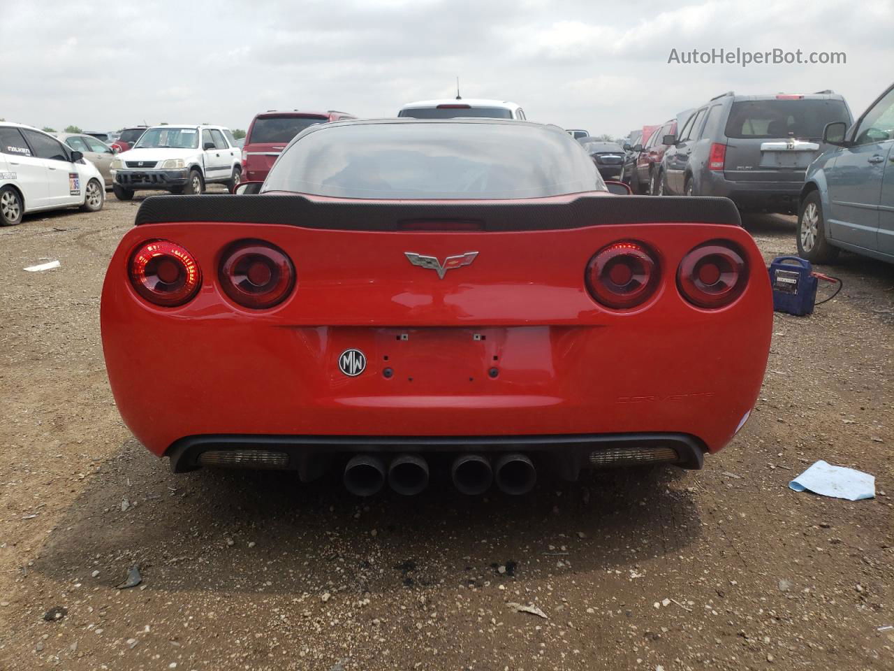 2006 Chevrolet Corvette  Red vin: 1G1YY26U765120965