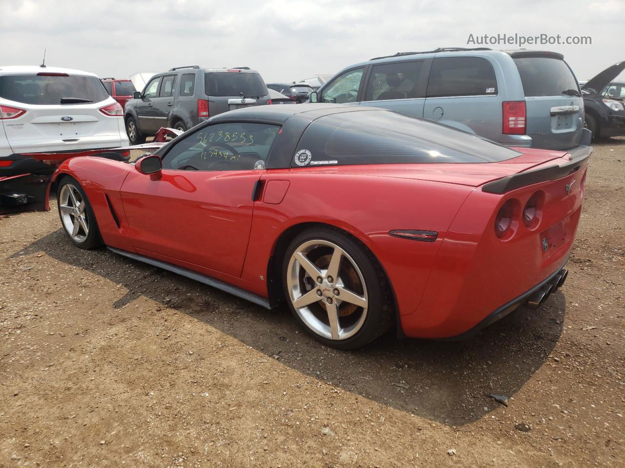 2006 Chevrolet Corvette  Red vin: 1G1YY26U765120965