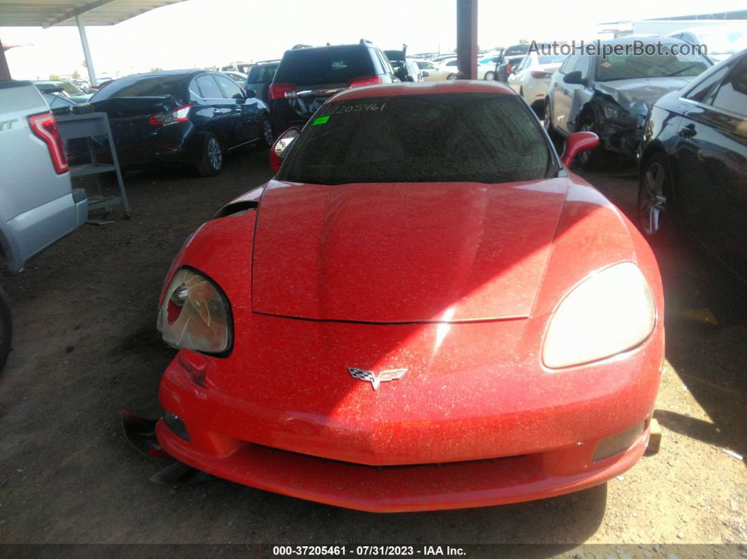 2006 Chevrolet Corvette   Red vin: 1G1YY26U765127334