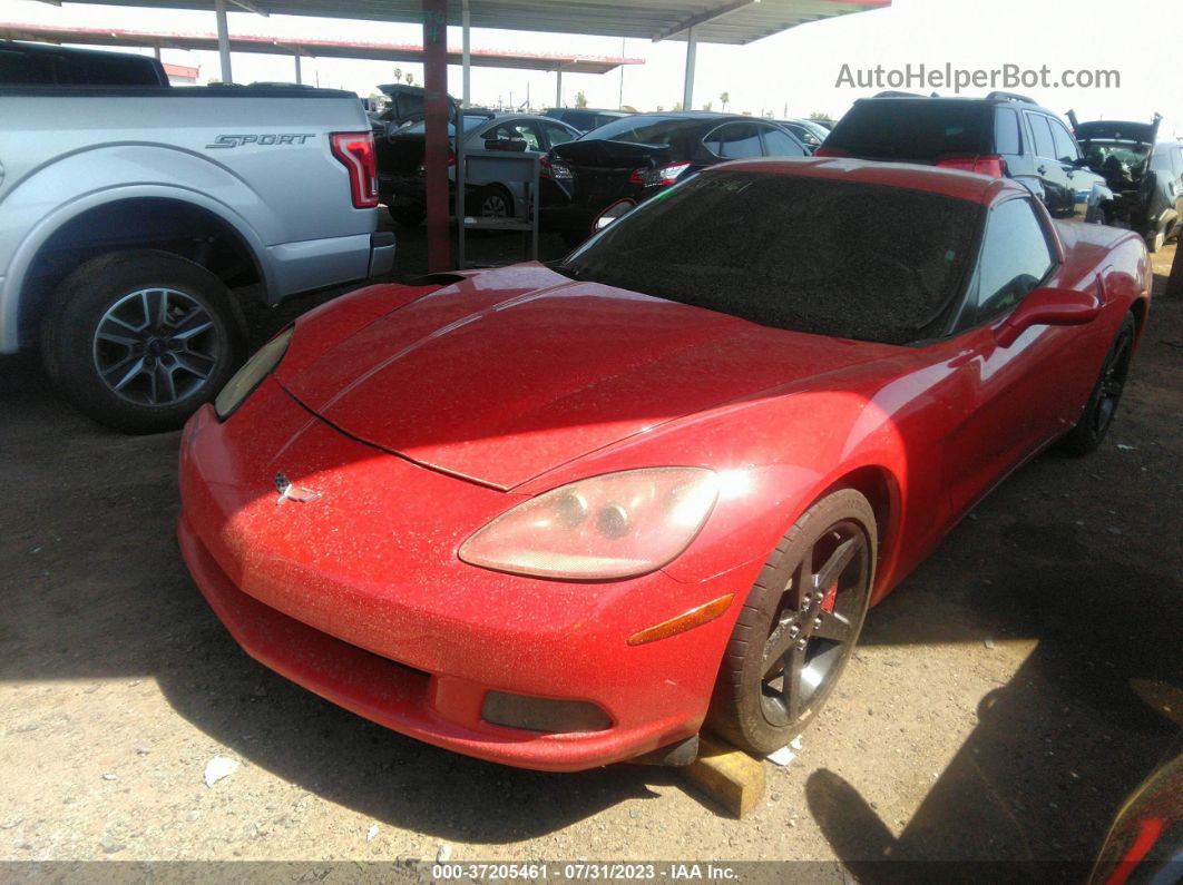 2006 Chevrolet Corvette   Red vin: 1G1YY26U765127334