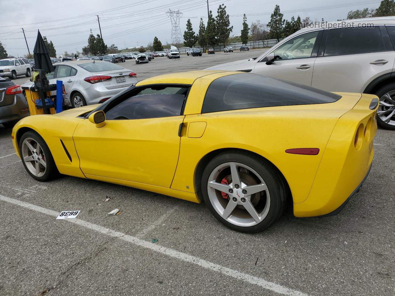 2006 Chevrolet Corvette  Yellow vin: 1G1YY26U765129701