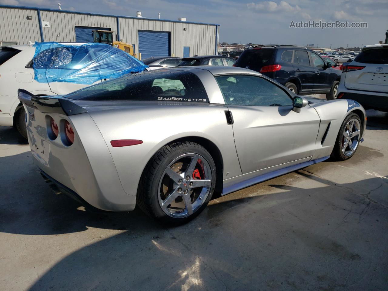 2006 Chevrolet Corvette  Silver vin: 1G1YY26U865102247