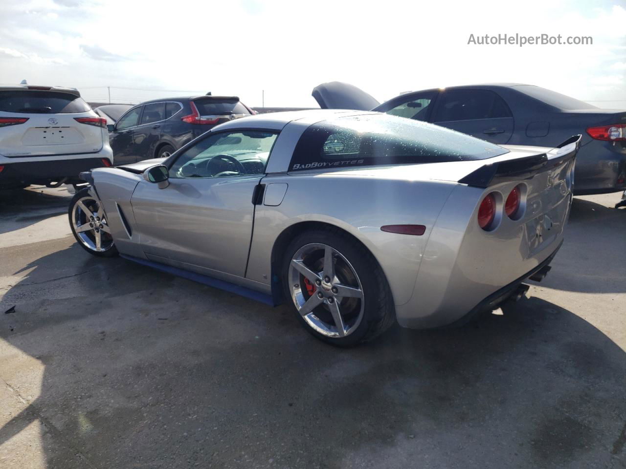 2006 Chevrolet Corvette  Silver vin: 1G1YY26U865102247