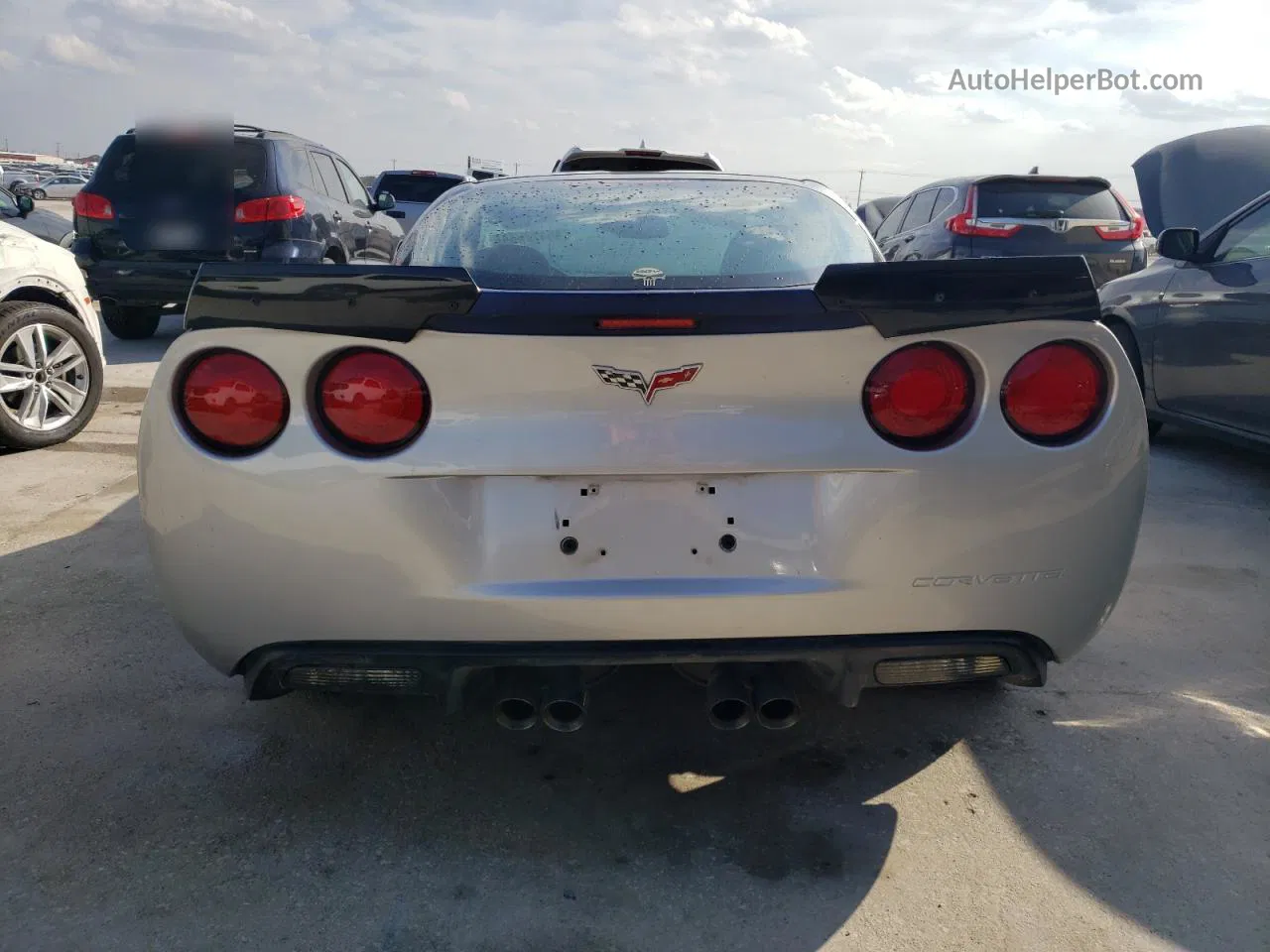 2006 Chevrolet Corvette  Серебряный vin: 1G1YY26U865102247