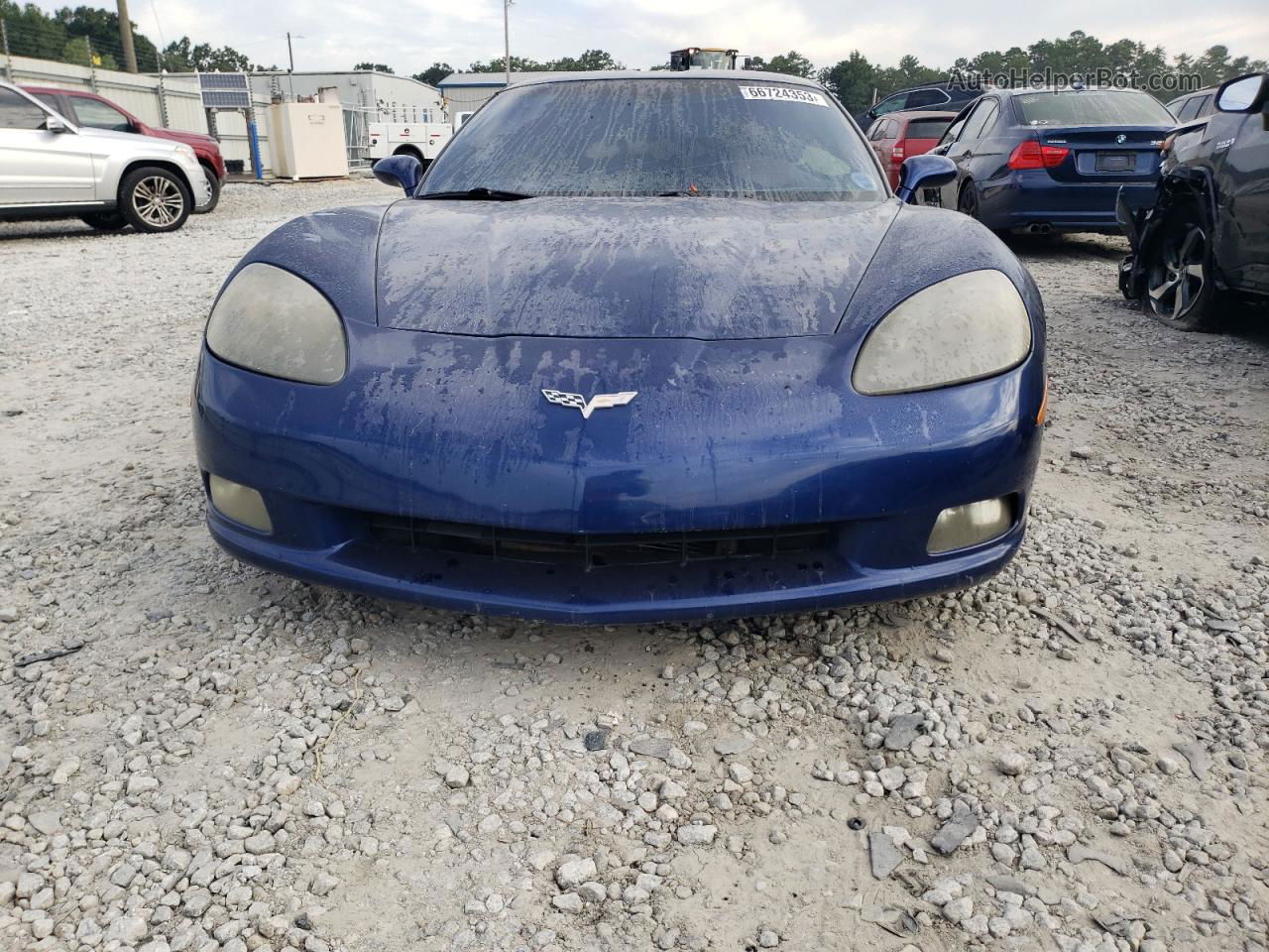 2006 Chevrolet Corvette  Blue vin: 1G1YY26U865107397