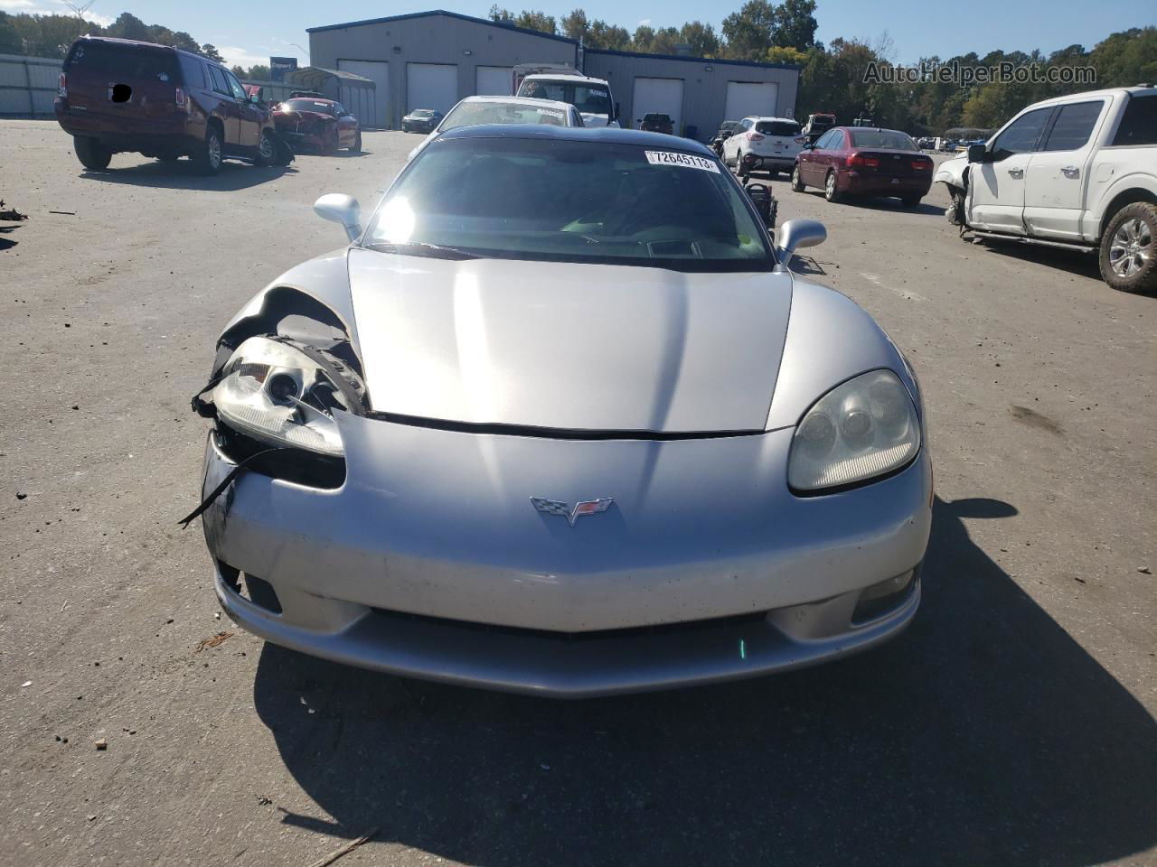 2006 Chevrolet Corvette  Silver vin: 1G1YY26U865114995