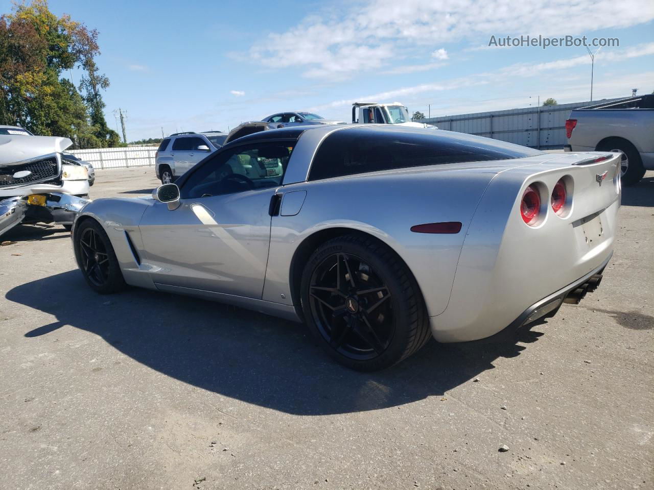 2006 Chevrolet Corvette  Silver vin: 1G1YY26U865114995