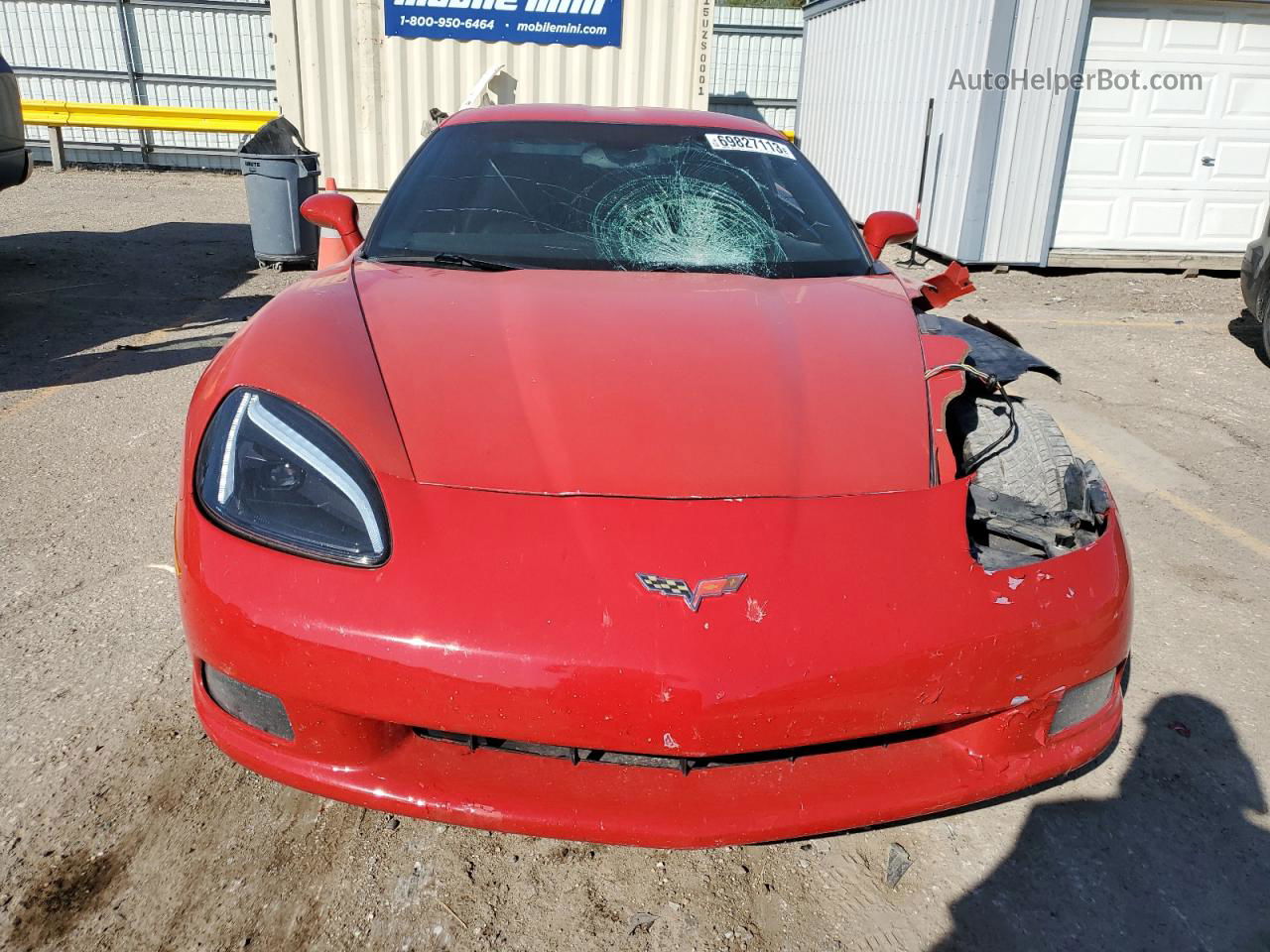 2006 Chevrolet Corvette  Red vin: 1G1YY26U865116925