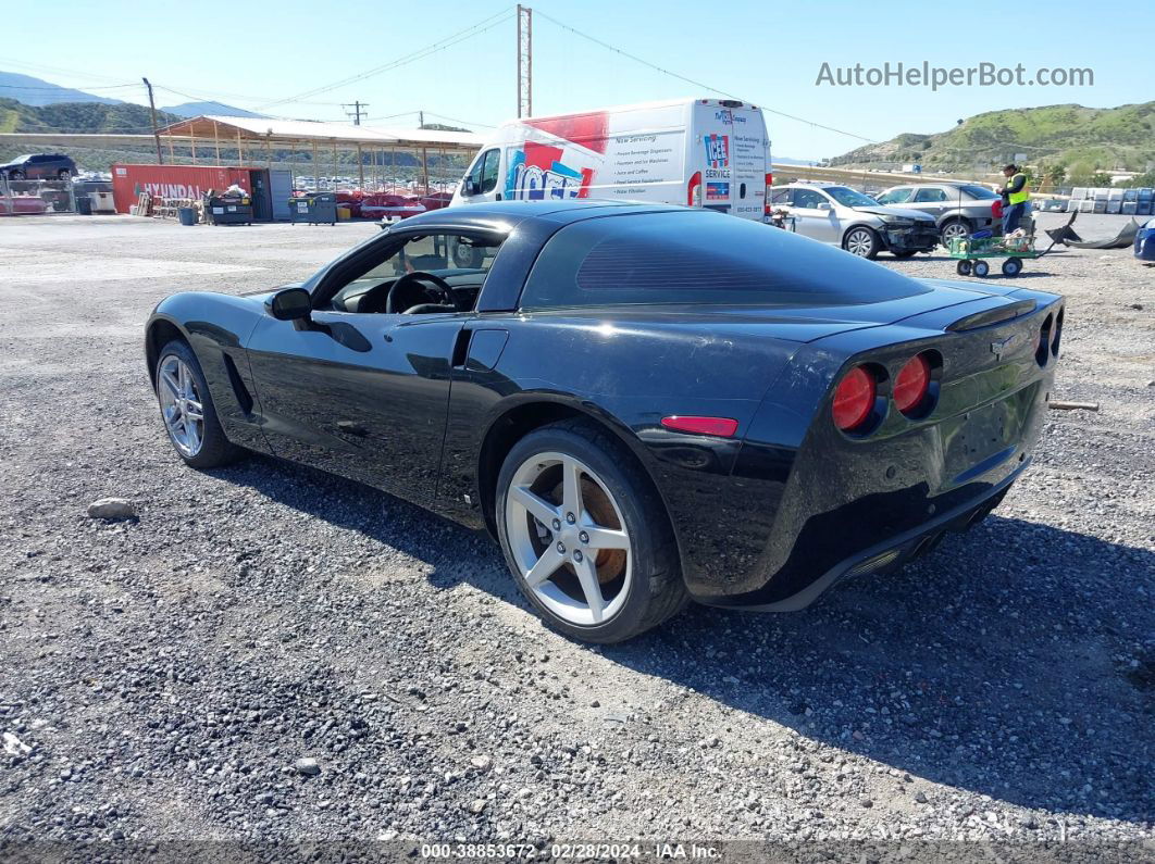 2006 Chevrolet Corvette   Черный vin: 1G1YY26U865117721