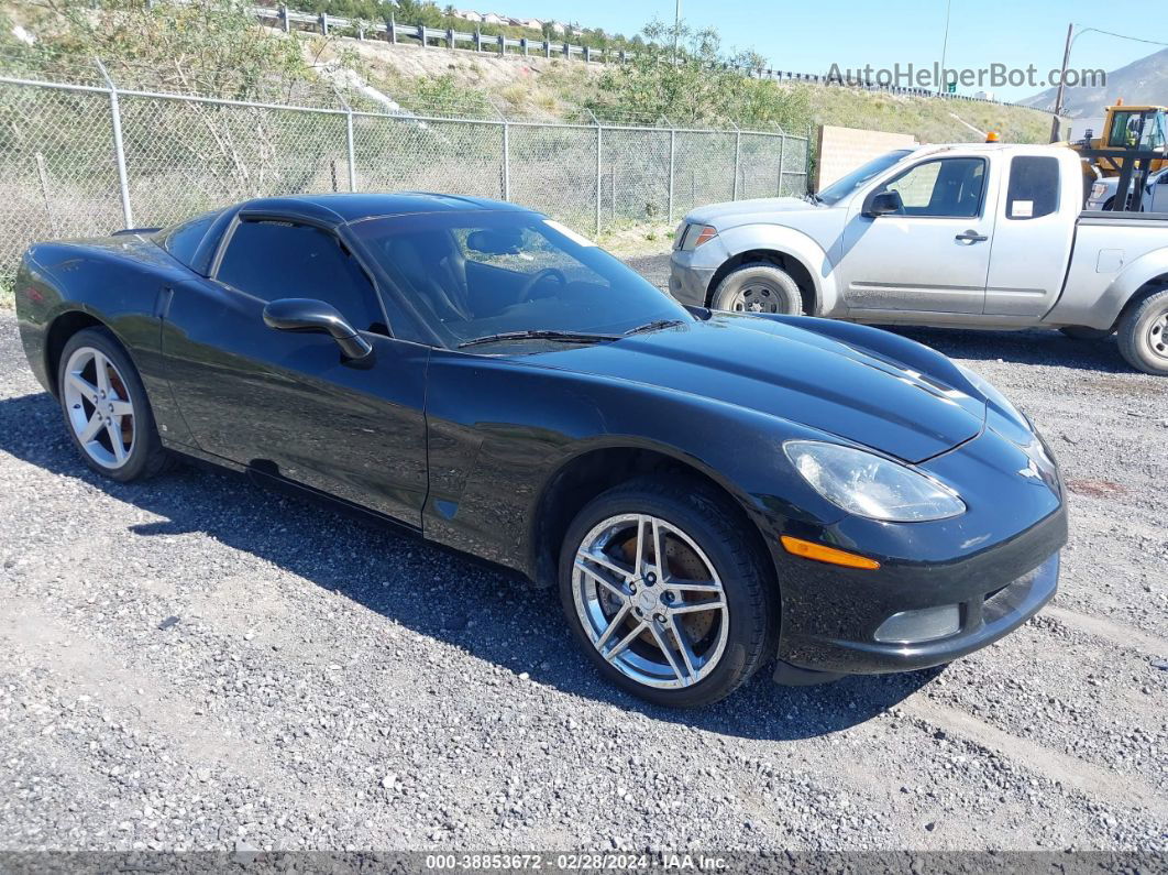 2006 Chevrolet Corvette   Черный vin: 1G1YY26U865117721