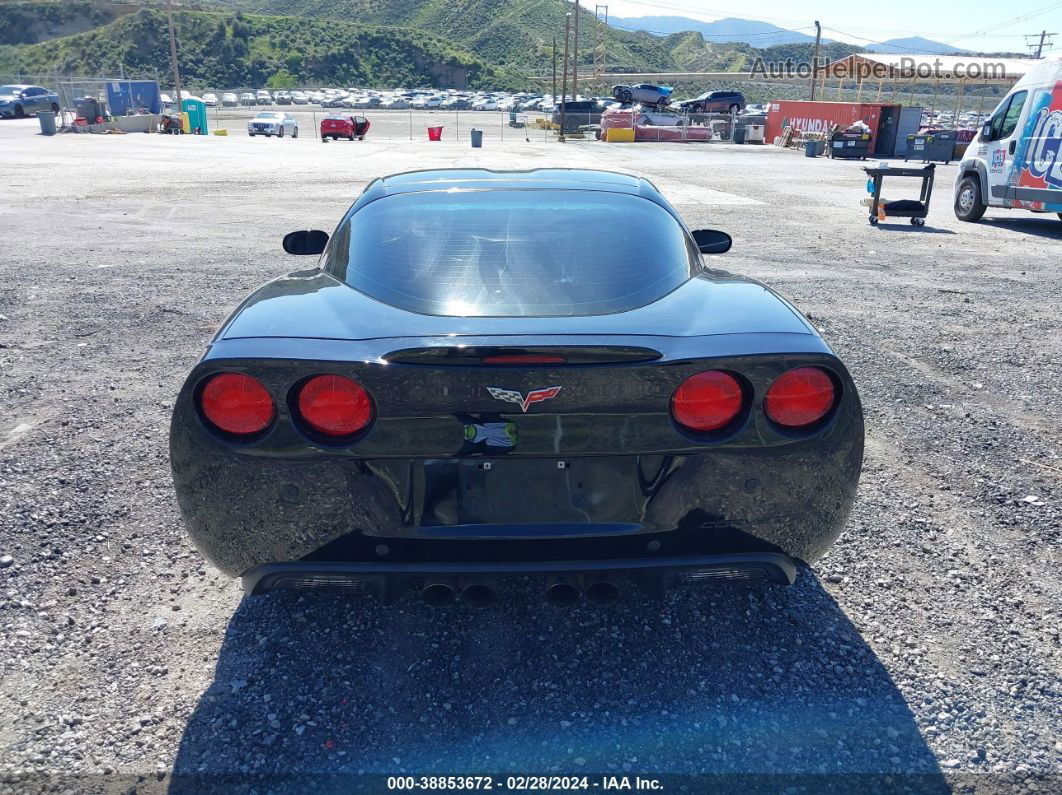 2006 Chevrolet Corvette   Черный vin: 1G1YY26U865117721