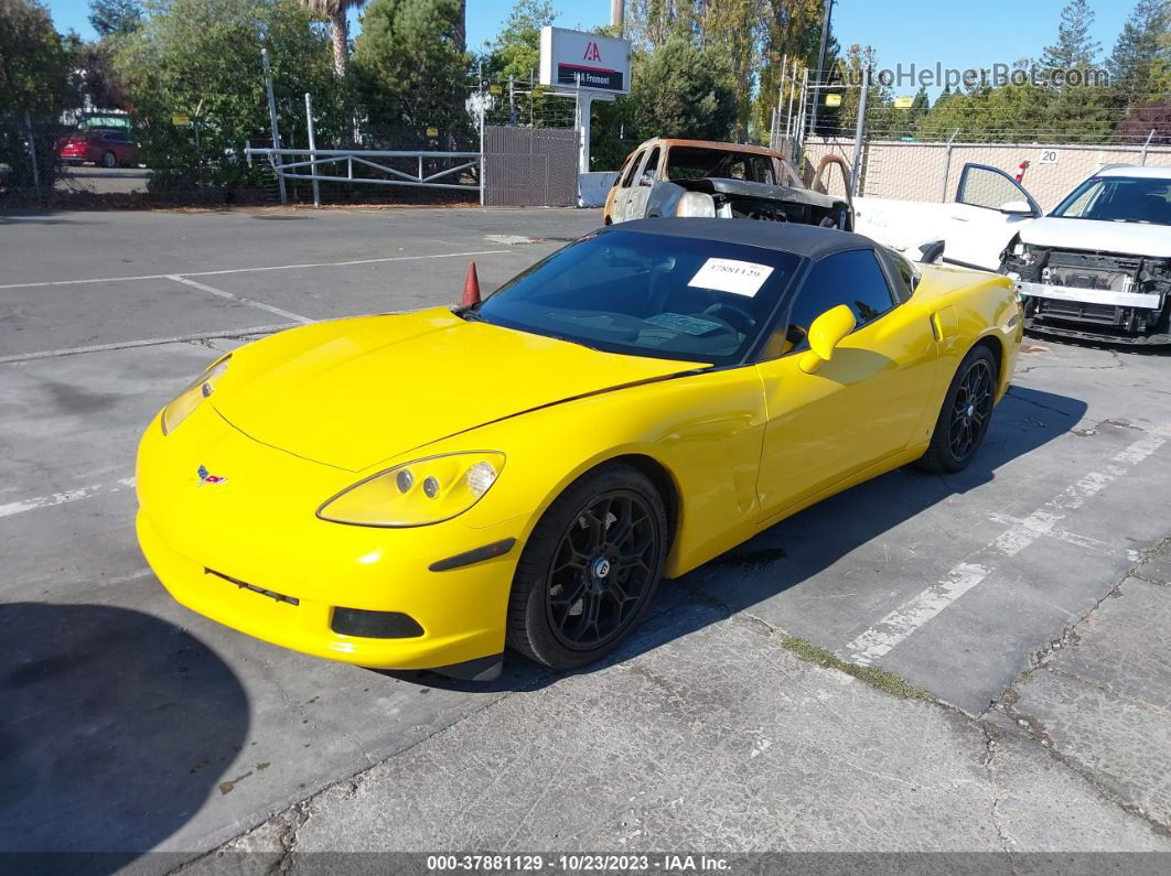 2006 Chevrolet Corvette   Yellow vin: 1G1YY26U865117931