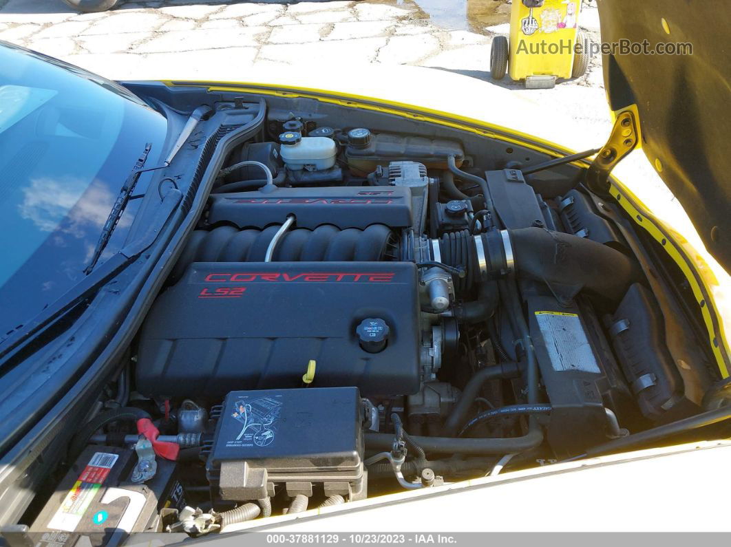 2006 Chevrolet Corvette   Yellow vin: 1G1YY26U865117931