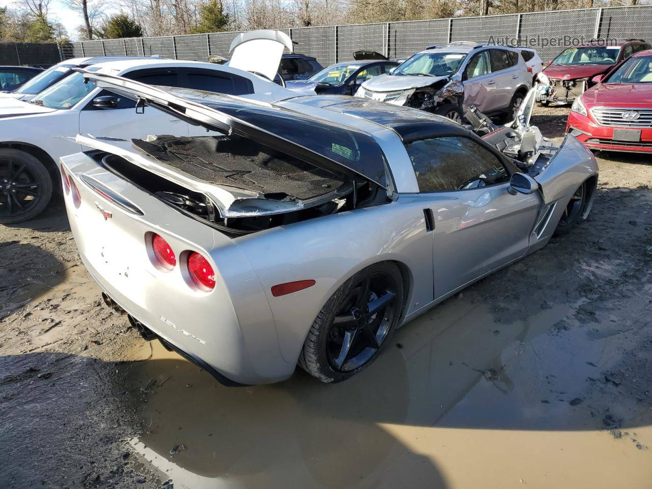 2006 Chevrolet Corvette  Silver vin: 1G1YY26U865122563