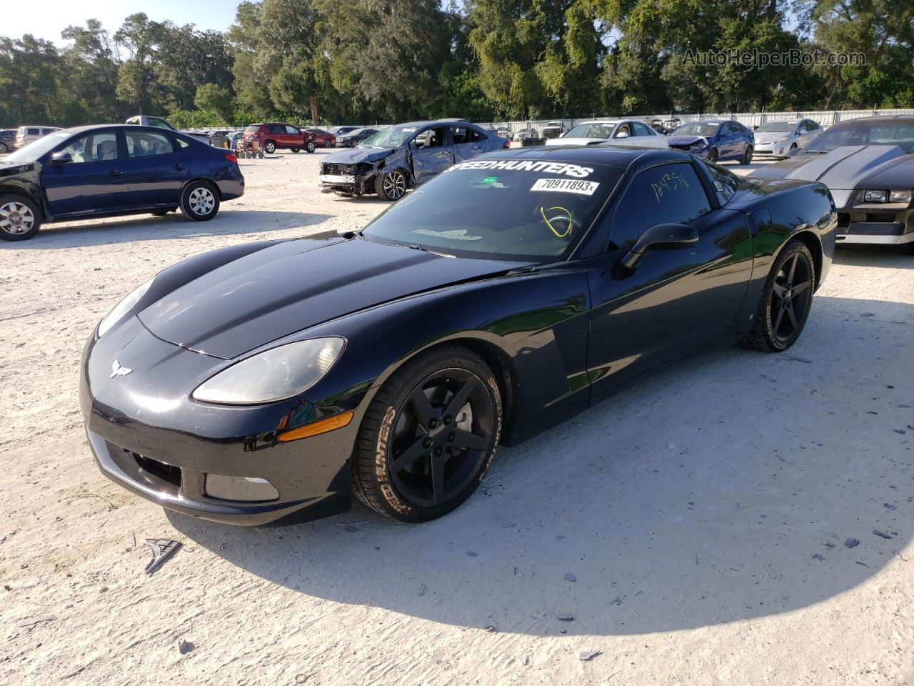 2006 Chevrolet Corvette  Black vin: 1G1YY26U965106162