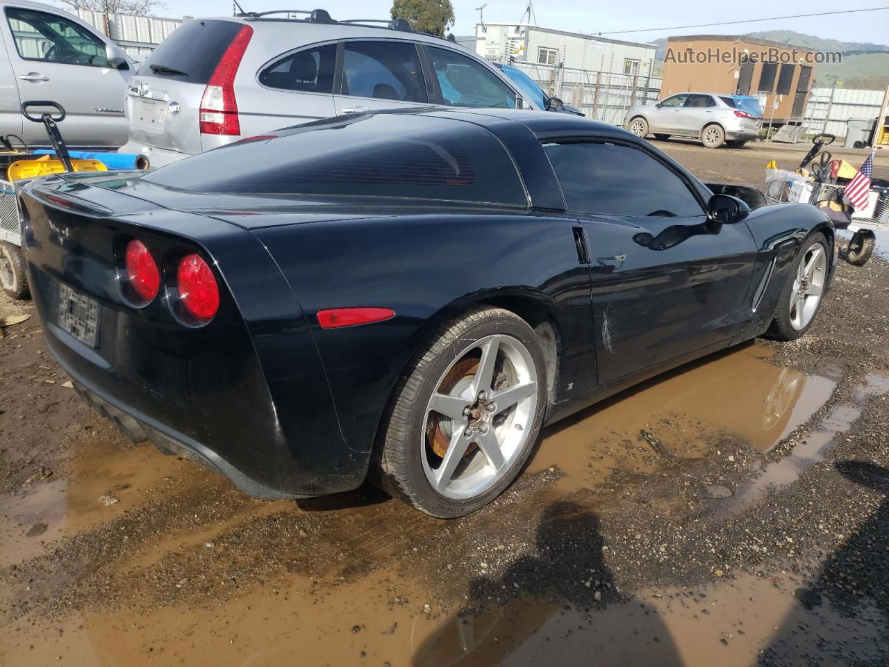 2006 Chevrolet Corvette  Черный vin: 1G1YY26U965113225