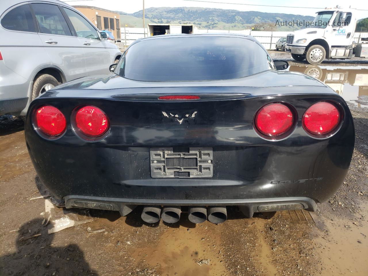 2006 Chevrolet Corvette  Черный vin: 1G1YY26U965113225