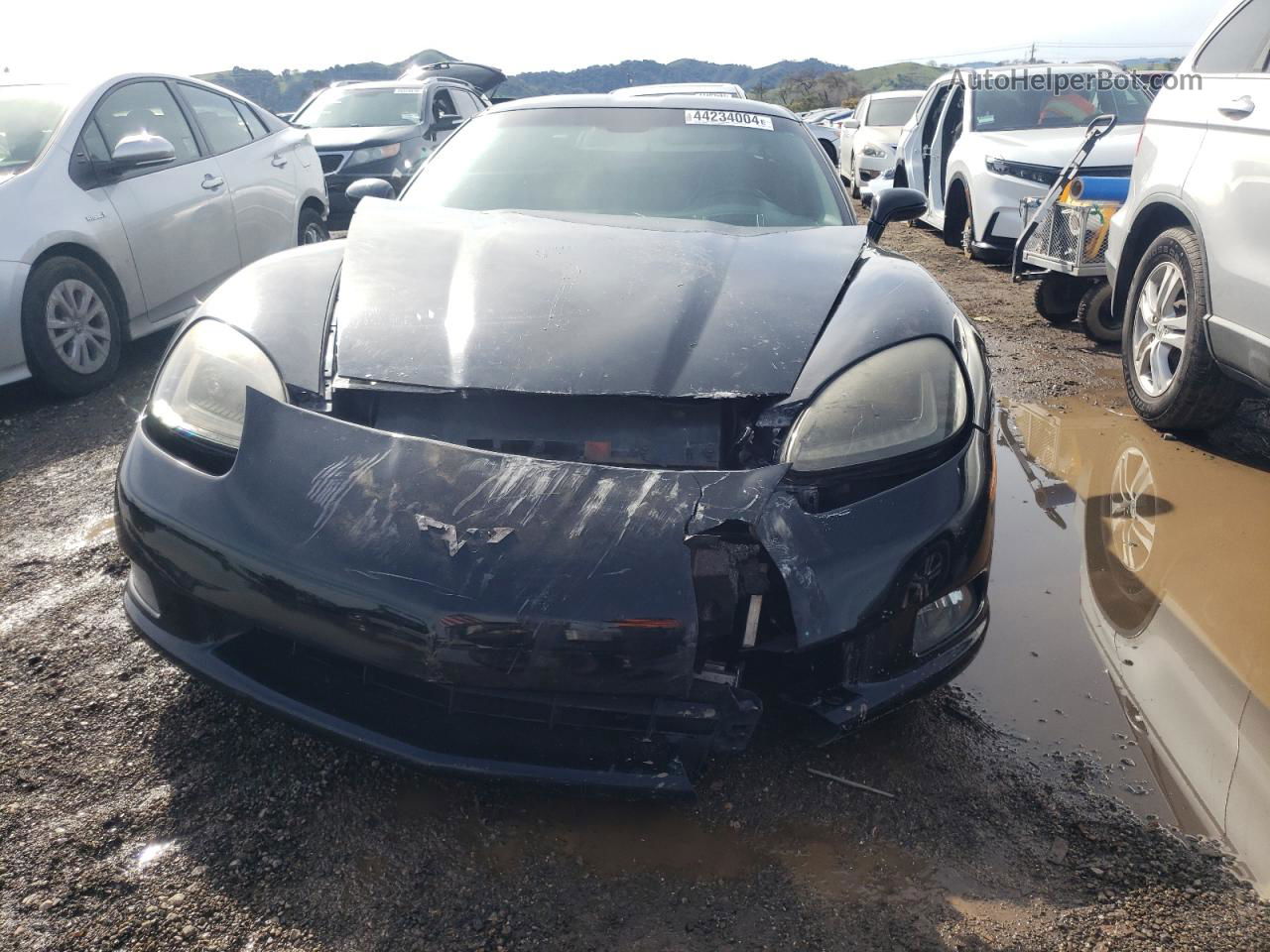 2006 Chevrolet Corvette  Черный vin: 1G1YY26U965113225