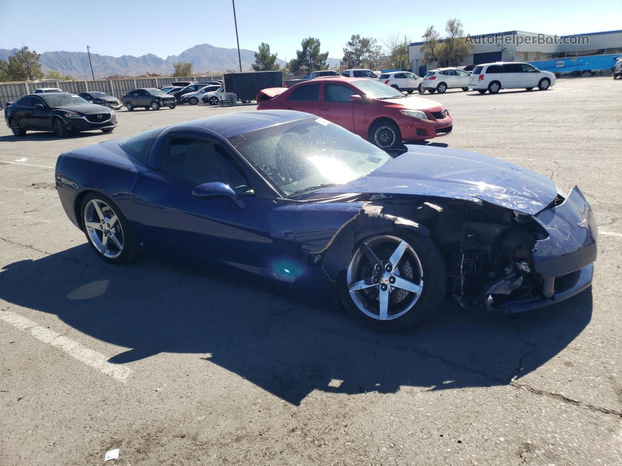 2006 Chevrolet Corvette  Blue vin: 1G1YY26UX65116179