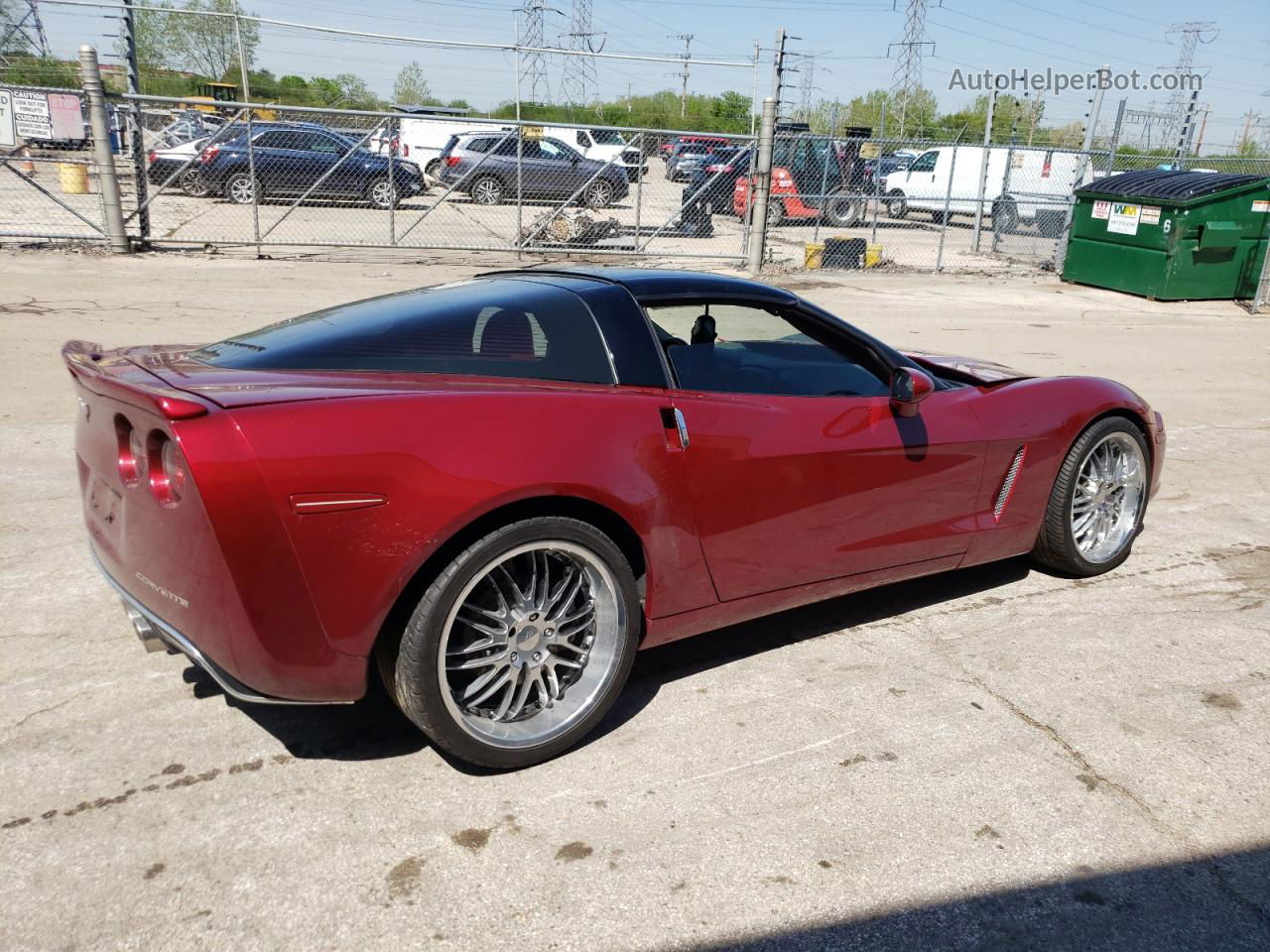 2006 Chevrolet Corvette  Red vin: 1G1YY26UX65117378