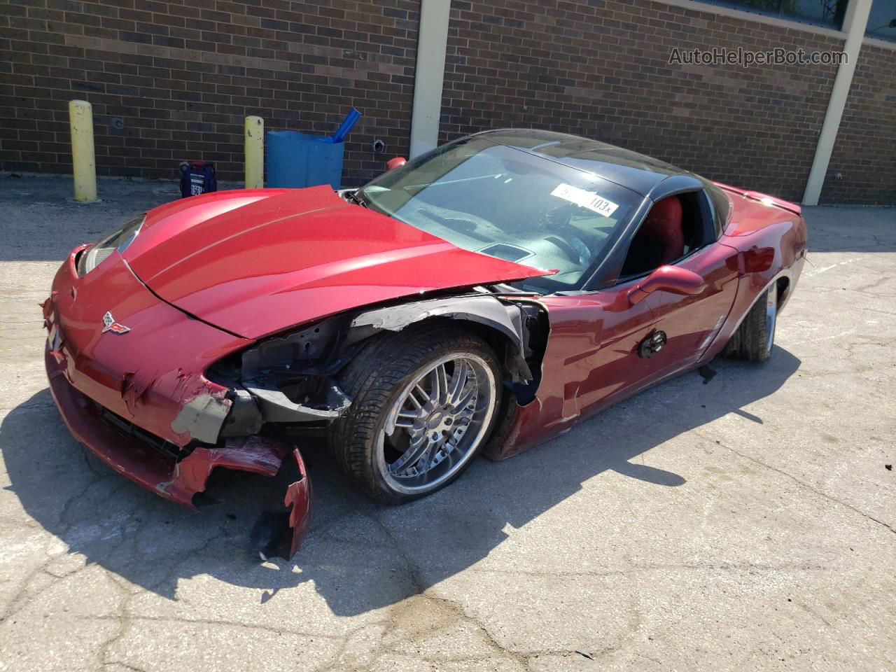 2006 Chevrolet Corvette  Red vin: 1G1YY26UX65117378