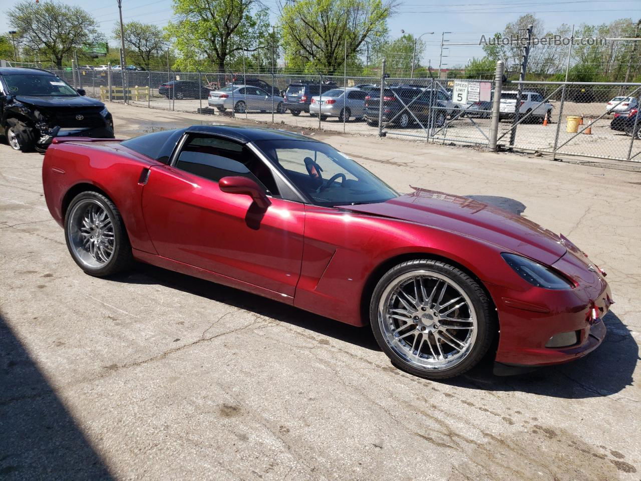 2006 Chevrolet Corvette  Red vin: 1G1YY26UX65117378