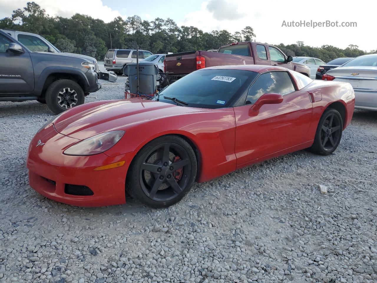 2006 Chevrolet Corvette  Red vin: 1G1YY26UX65118529