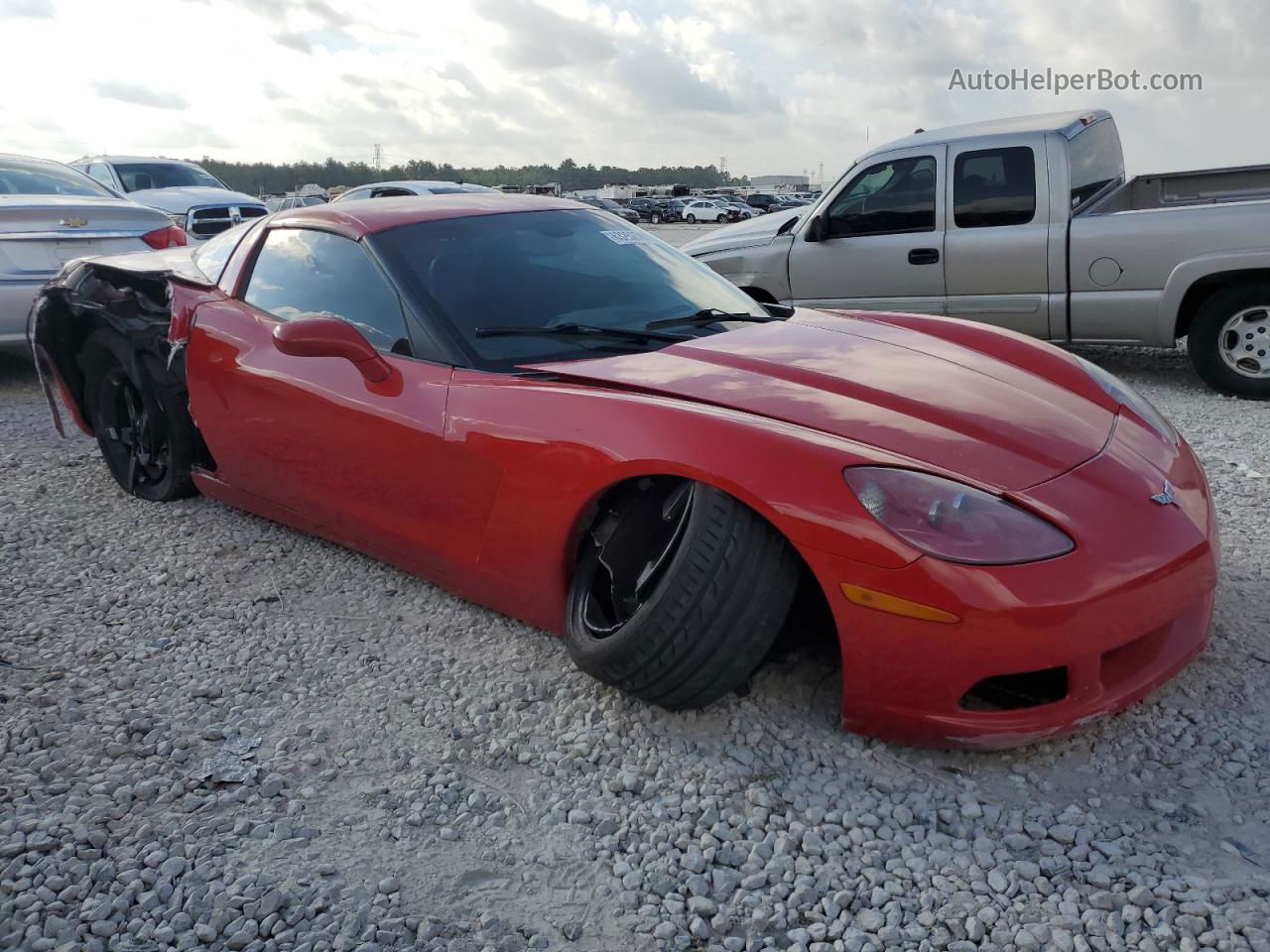 2006 Chevrolet Corvette  Red vin: 1G1YY26UX65118529