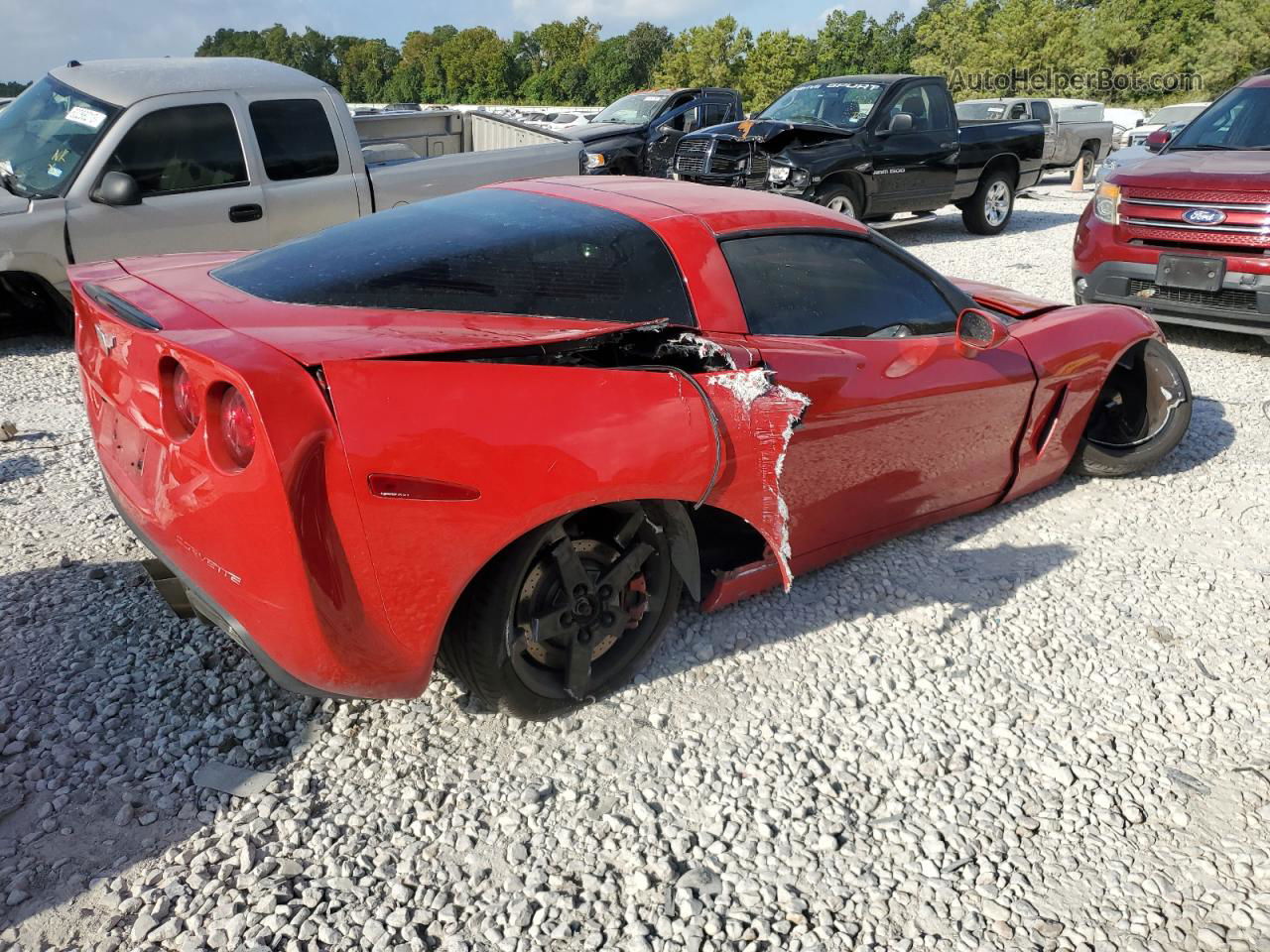 2006 Chevrolet Corvette  Red vin: 1G1YY26UX65118529