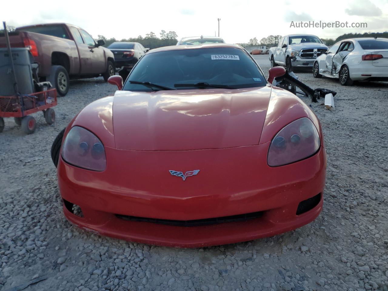 2006 Chevrolet Corvette  Red vin: 1G1YY26UX65118529