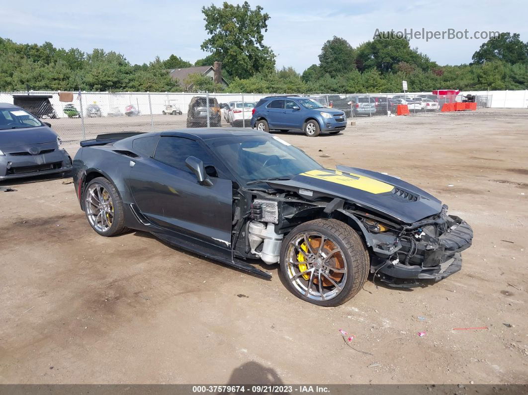 2017 Chevrolet Corvette Grand Sport 2lt Gray vin: 1G1YY2D70H5121018