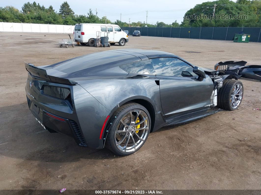 2017 Chevrolet Corvette Grand Sport 2lt Gray vin: 1G1YY2D70H5121018