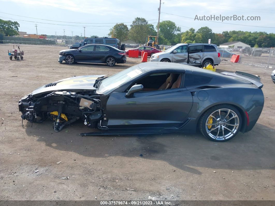 2017 Chevrolet Corvette Grand Sport 2lt Gray vin: 1G1YY2D70H5121018