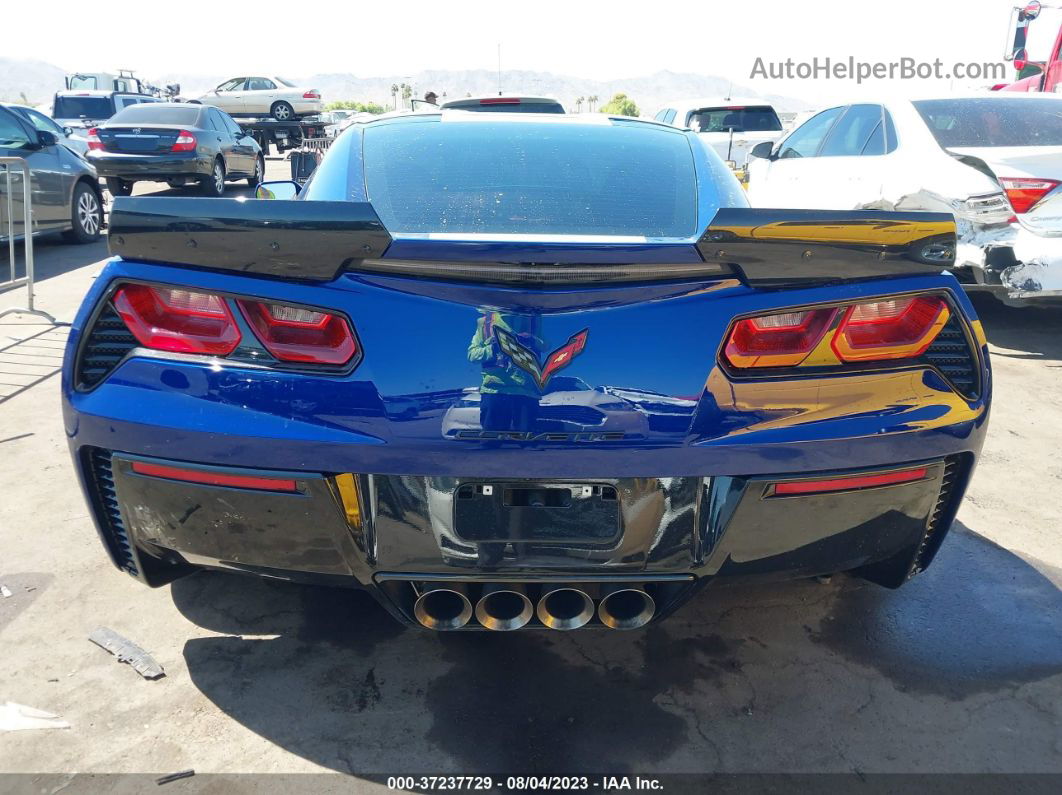 2017 Chevrolet Corvette Grand Sport 2lt Blue vin: 1G1YY2D72H5100722