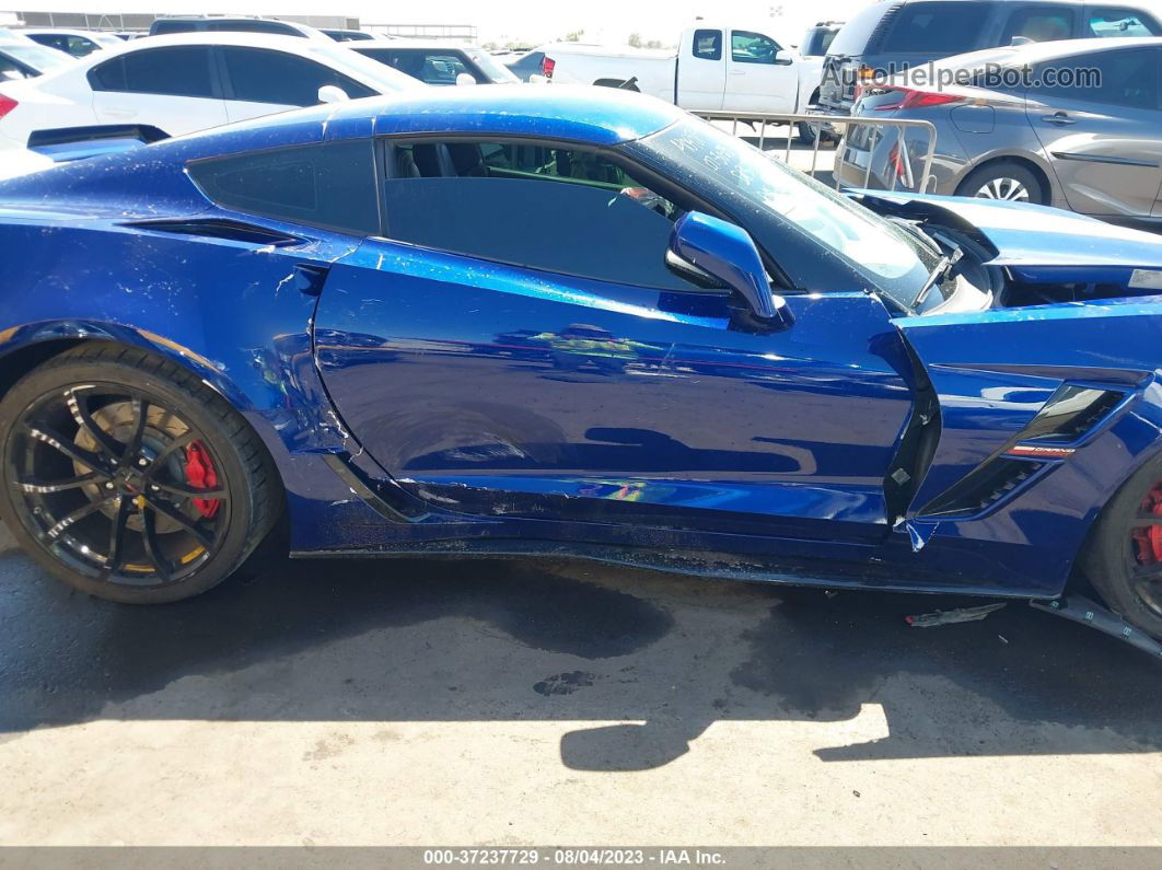 2017 Chevrolet Corvette Grand Sport 2lt Blue vin: 1G1YY2D72H5100722