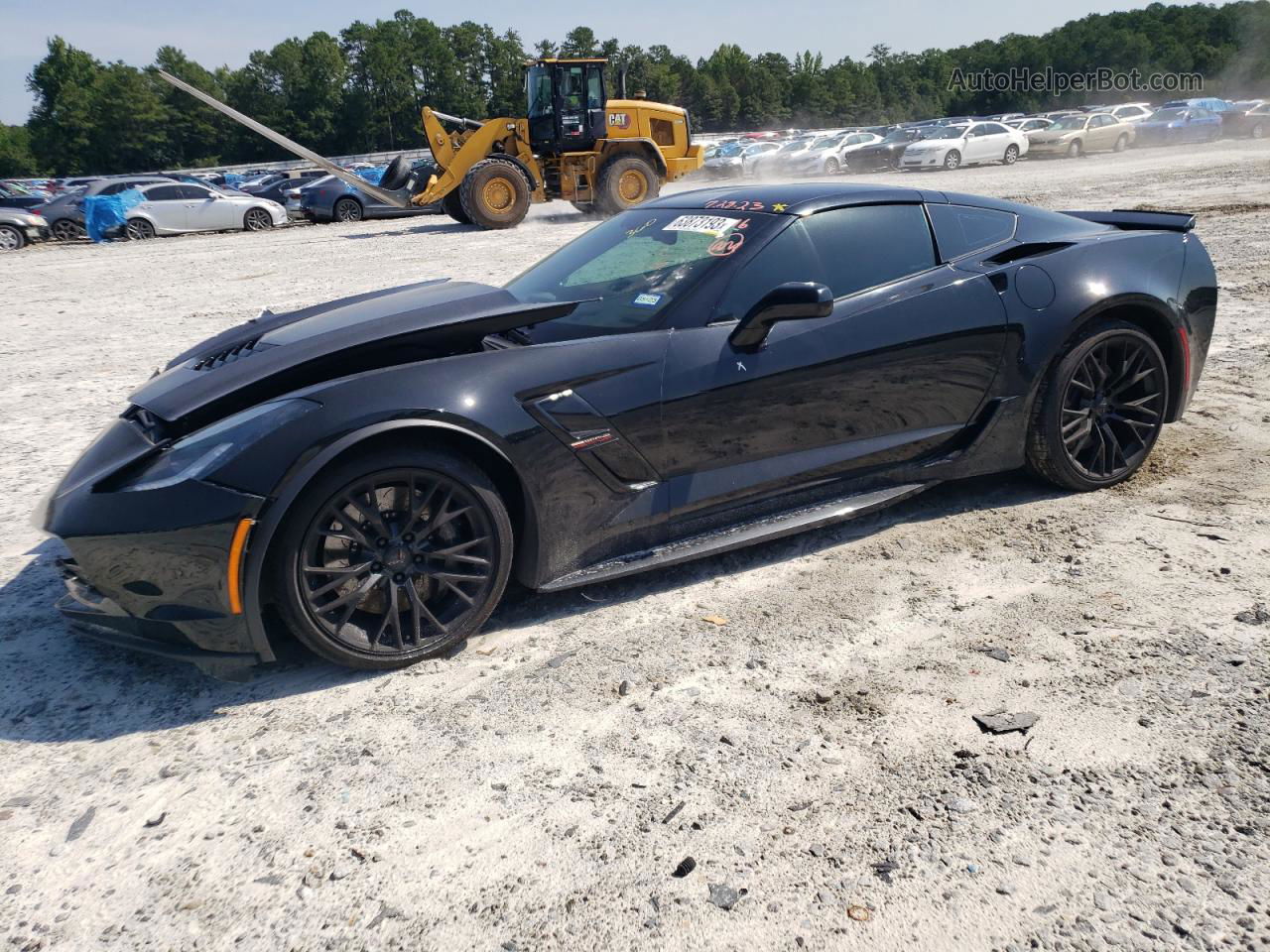 2017 Chevrolet Corvette Grand Sport 2lt Black vin: 1G1YY2D72H5105967