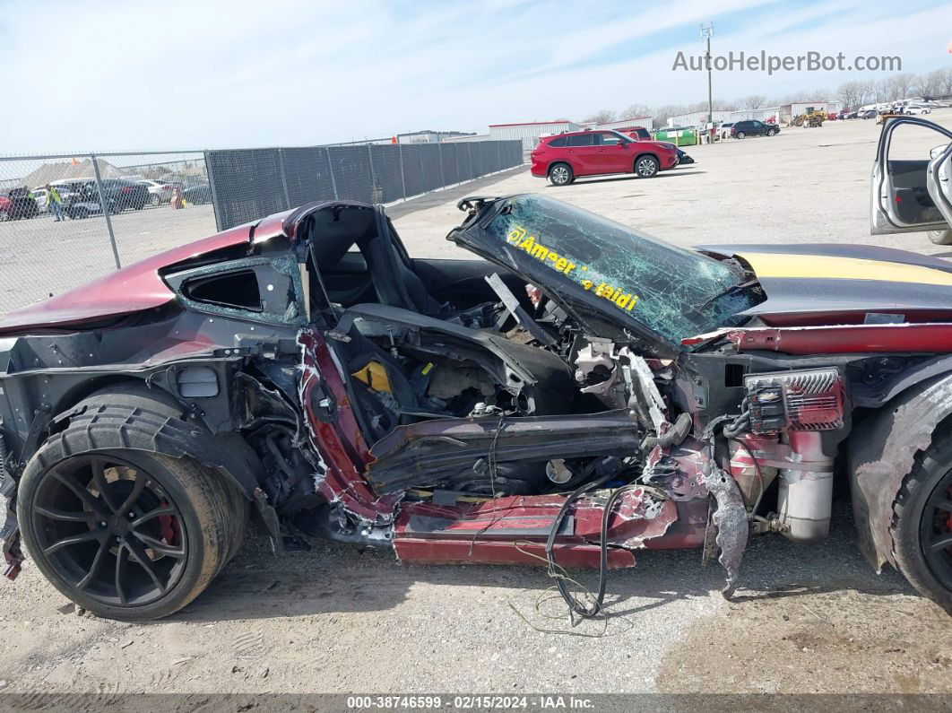 2017 Chevrolet Corvette Grand Sport Красный vin: 1G1YY2D73H5107789