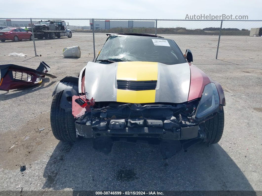 2017 Chevrolet Corvette Grand Sport Red vin: 1G1YY2D73H5107789